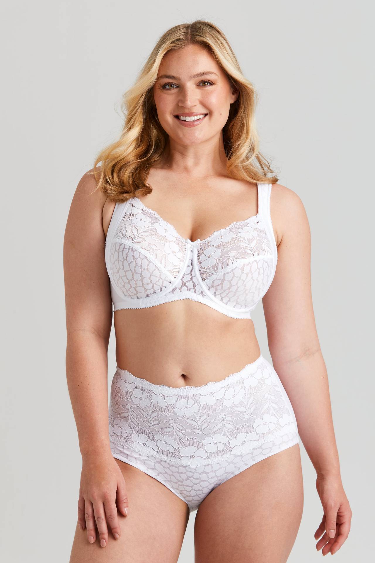 Soutien-gorge en Jacquard et Dentelle
