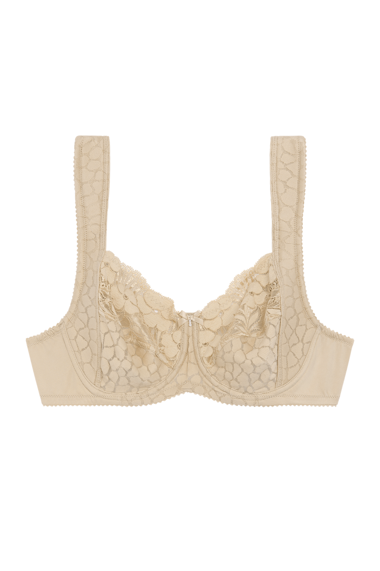 Soutien-gorge en Jacquard et Dentelle