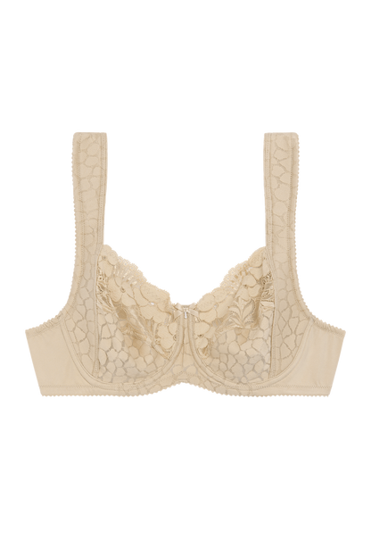 Soutien-gorge en Jacquard et Dentelle