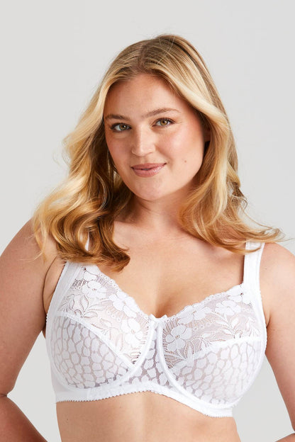 Soutien-gorge en Jacquard et Dentelle